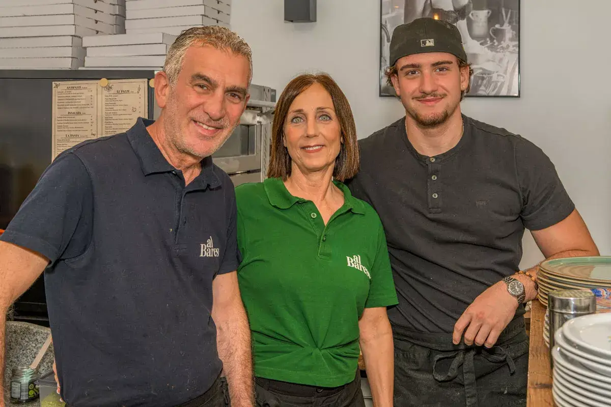 Familie di Tullio: v.l.n.r.: Giuseppe, Angela, Giulliano